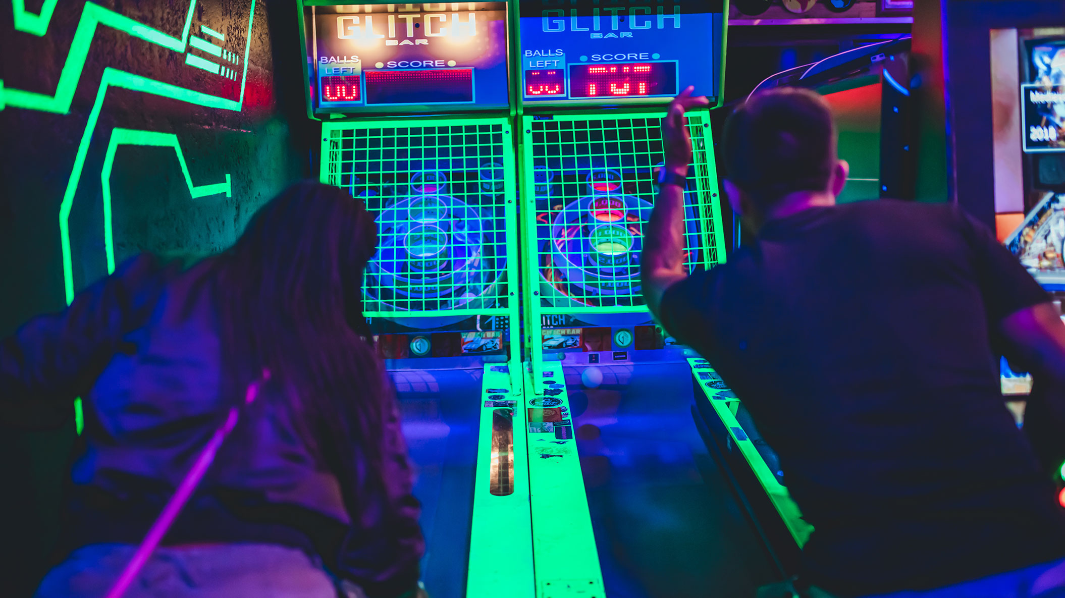 Glitch Bar & Arcade - Retro & Indie Arcade Bar